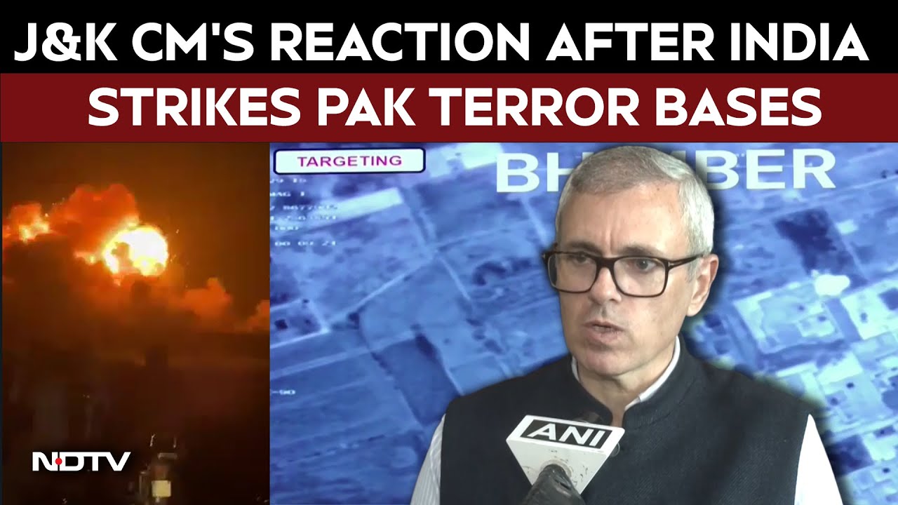 J&K CM Omar Abdullah: "...First Pakistan Needs To Lower Their Guns"