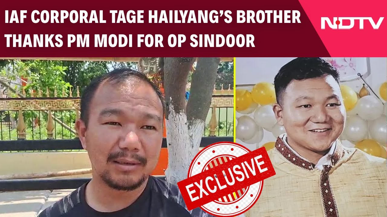 Brother Of Pahalgam Victim IAF Corporal Tage Hailyang Thanks PM Modi