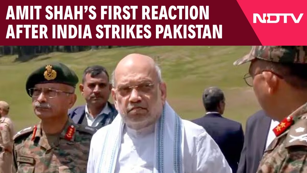 Amit Shah After India Strikes Pak: "Operation Sindoor Is Bharat's Response..."