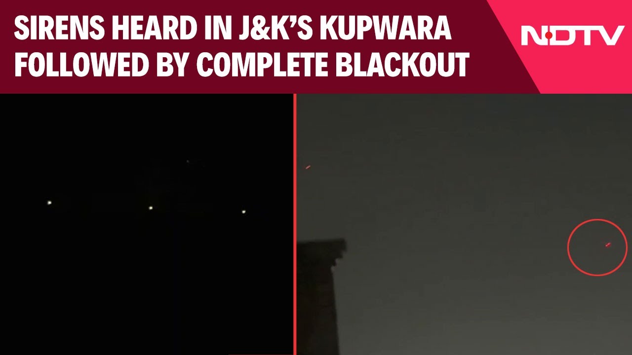 Drone Attack Jammu | Sirens Heard In J&K's Kupwara Followed By Complete Blackout Drone Attack Jammu | Sirens Heard In J&K's Kupwara Followed By Complete Blackout