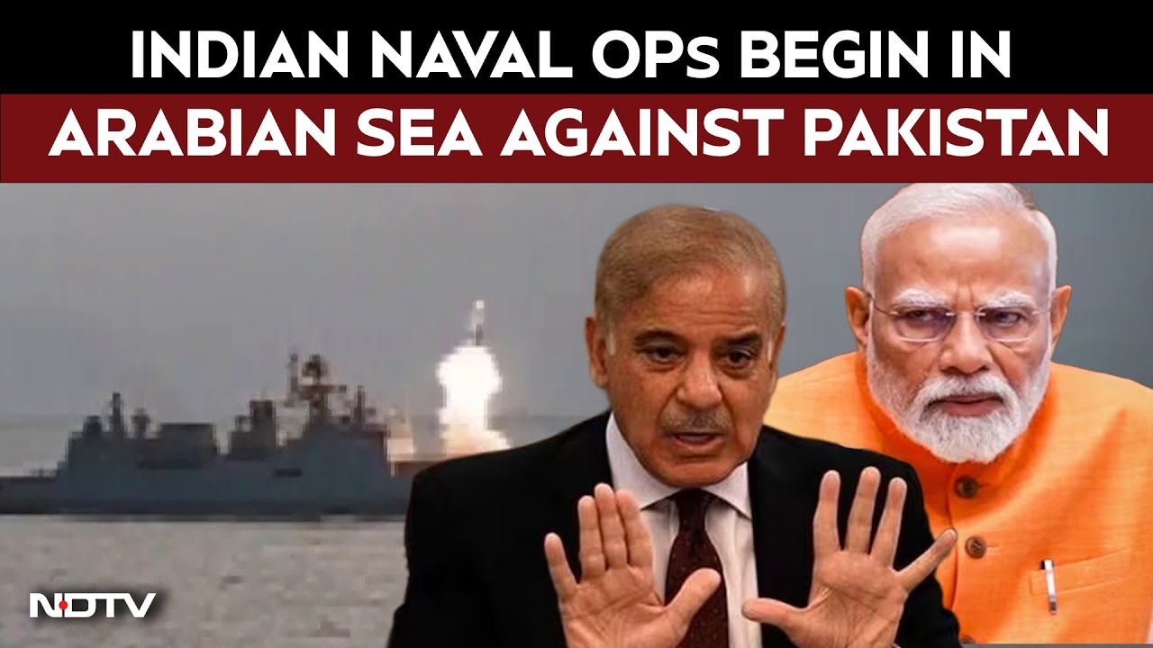Video: Indian Navy Operation | Naval Ops Begin In Arabian Sea After Pak Tries To Attack India: Sources