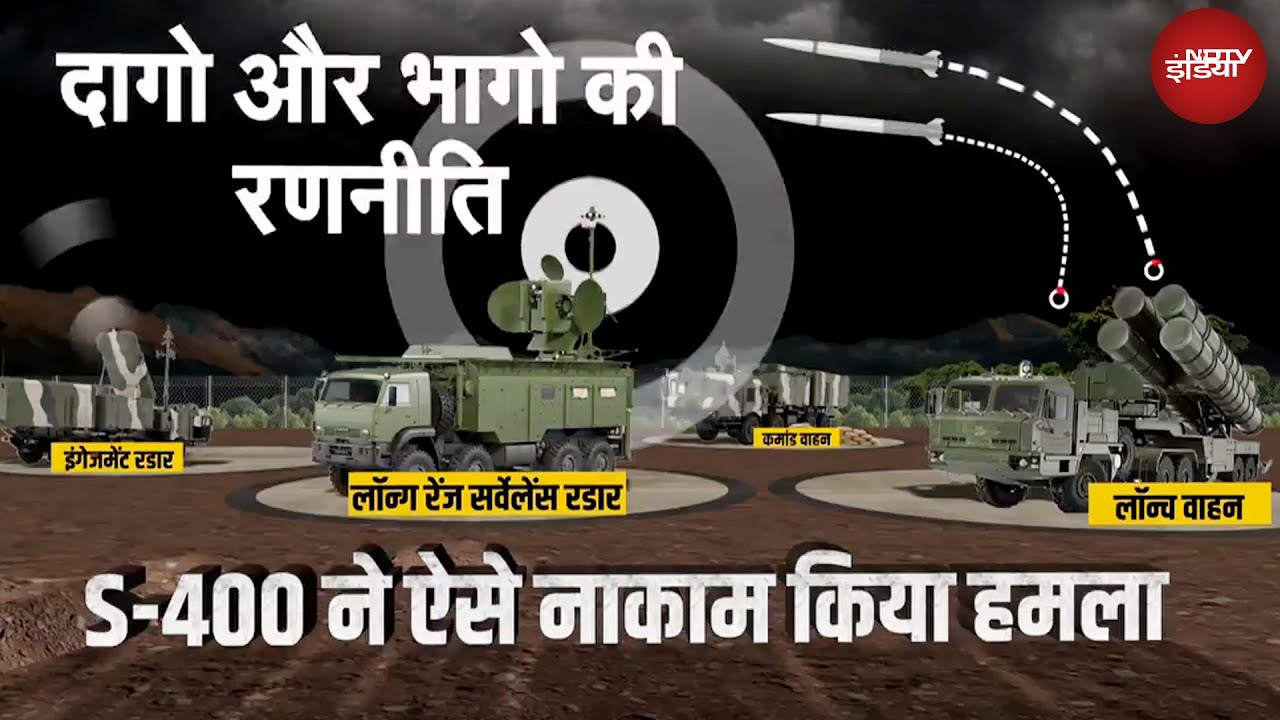 India Pakistan Tension:  भारत का Sudarshan Chakra S-400 ने ऐसे नाकाम किया हमला, Graphics से समझें... India Pakistan Tension:  भारत का Sudarshan Chakra S-400 ने ऐसे नाकाम किया हमला, Graphics से समझें...