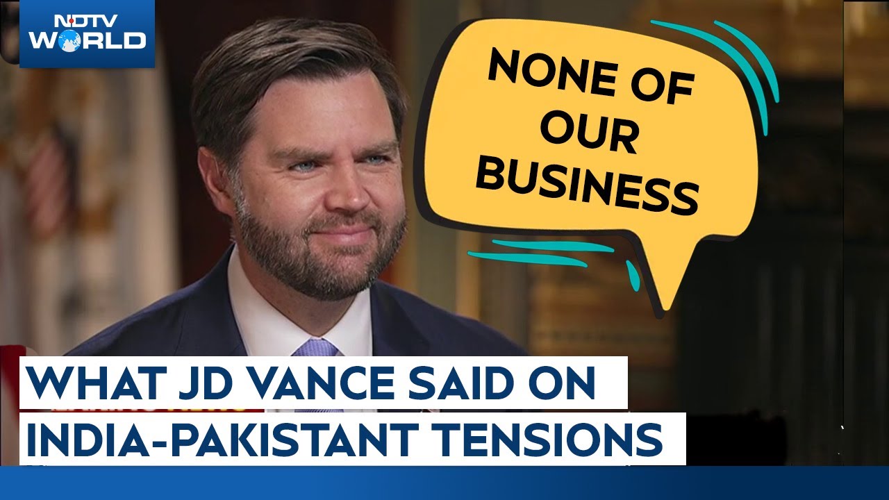 India Pakistan War | US VP Says US To Stay Out Of India-Pak Conflict & Its Not Of Their Business