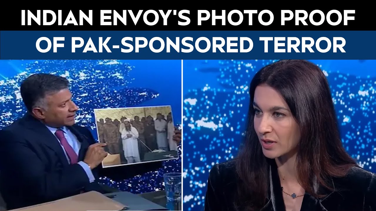 Video: 'Look Who's Behind Him': India Envoy's Photo Proof Of Pak-Sponsored Terror