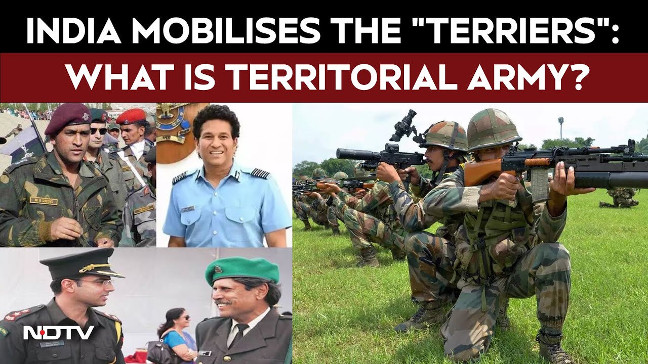 Video: India Pakistan Conflict | India Mobilises The 'Terriers': What Is Territorial Army?