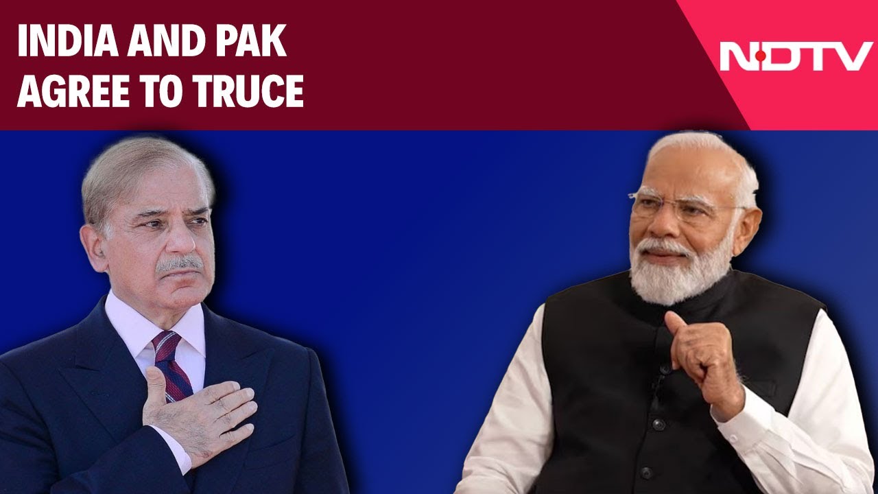 Video: India And Pak Agree To Truce