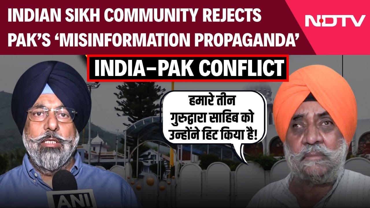 Video: Members Of Indian Sikh Community Reject Pakistan's 'Misinformation Propaganda'