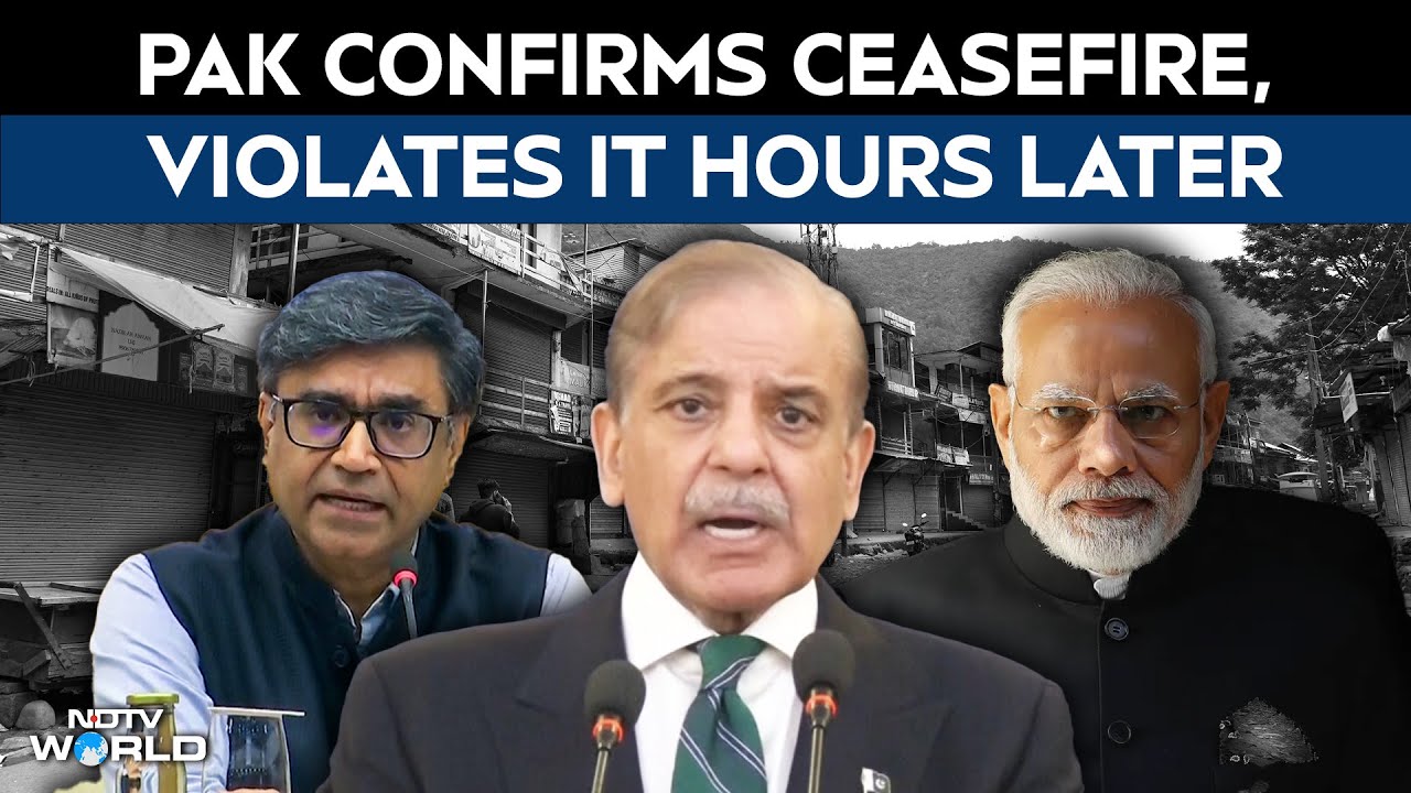 Pakistan Confirms Ceasefire, Violates It Hours Later