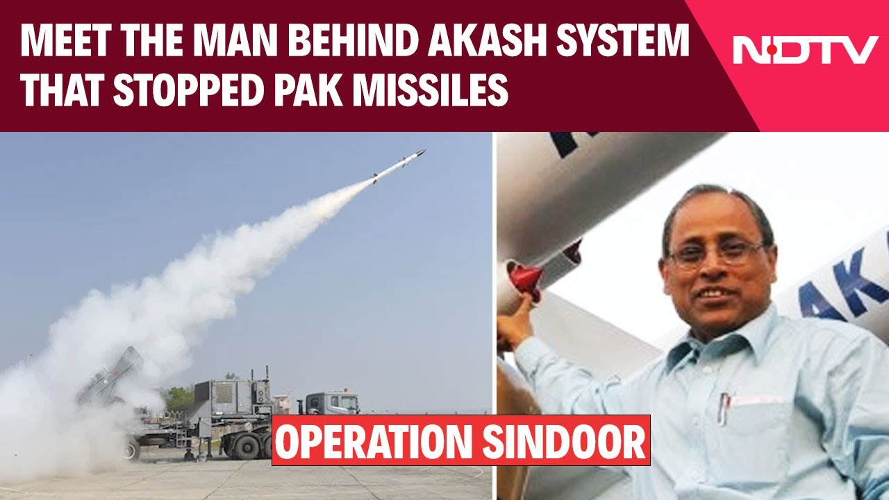 Video: Operation Sindoor | 'Happiest Day...': The Man Behind Akash System That Stopped Pak Missiles
