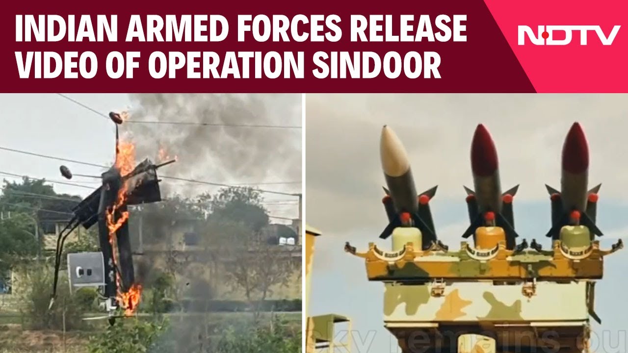 "Destroy Enemy In The Sky": Indian Armed Forces Release Video Of Op Sindoor