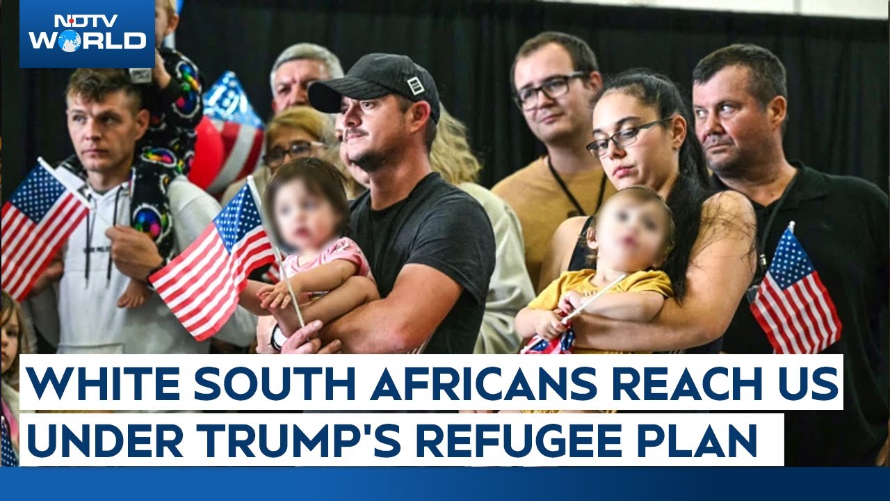 White South Africans Land In US After Trump Granted Special Refugee Status