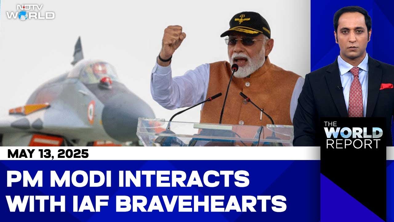 PM Modi Visits Adampur Airbase | US: Indian Students Killed In Car Crash | Trump's Mideast Visit