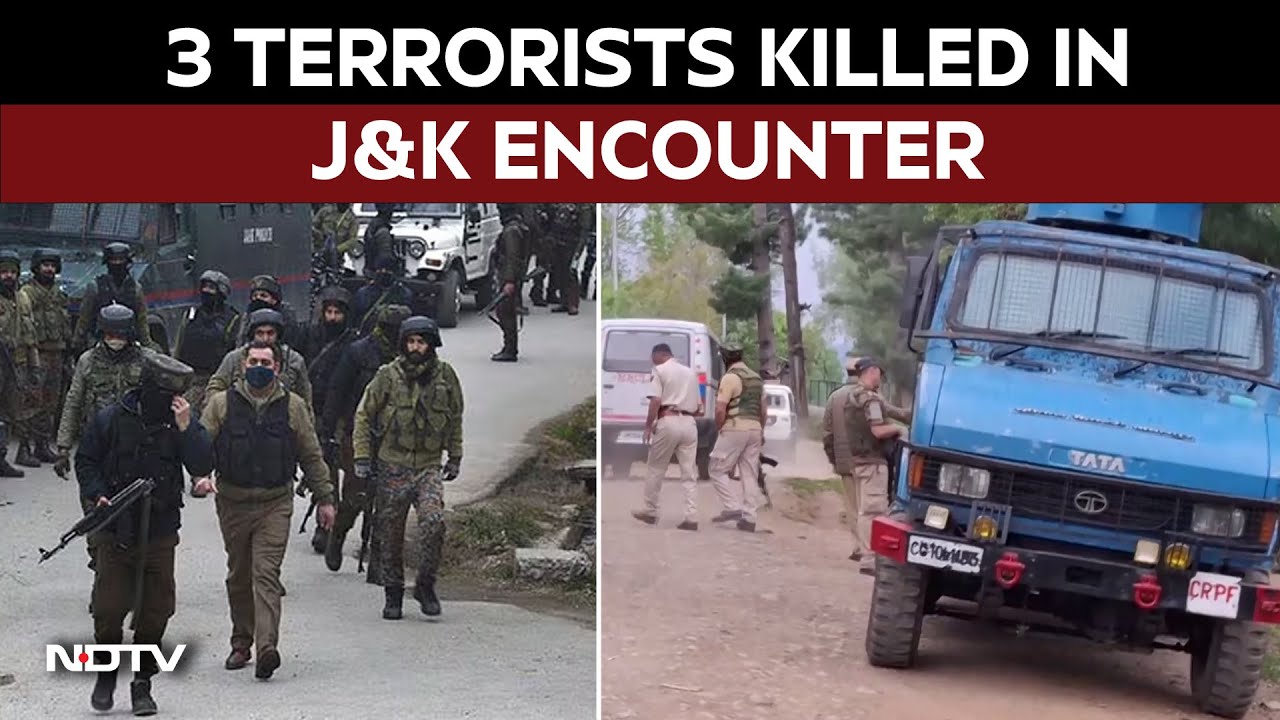 Shopian Encounter | 3 Terrorists Killed In Encounter In Jammu And Kashmir's Shopian