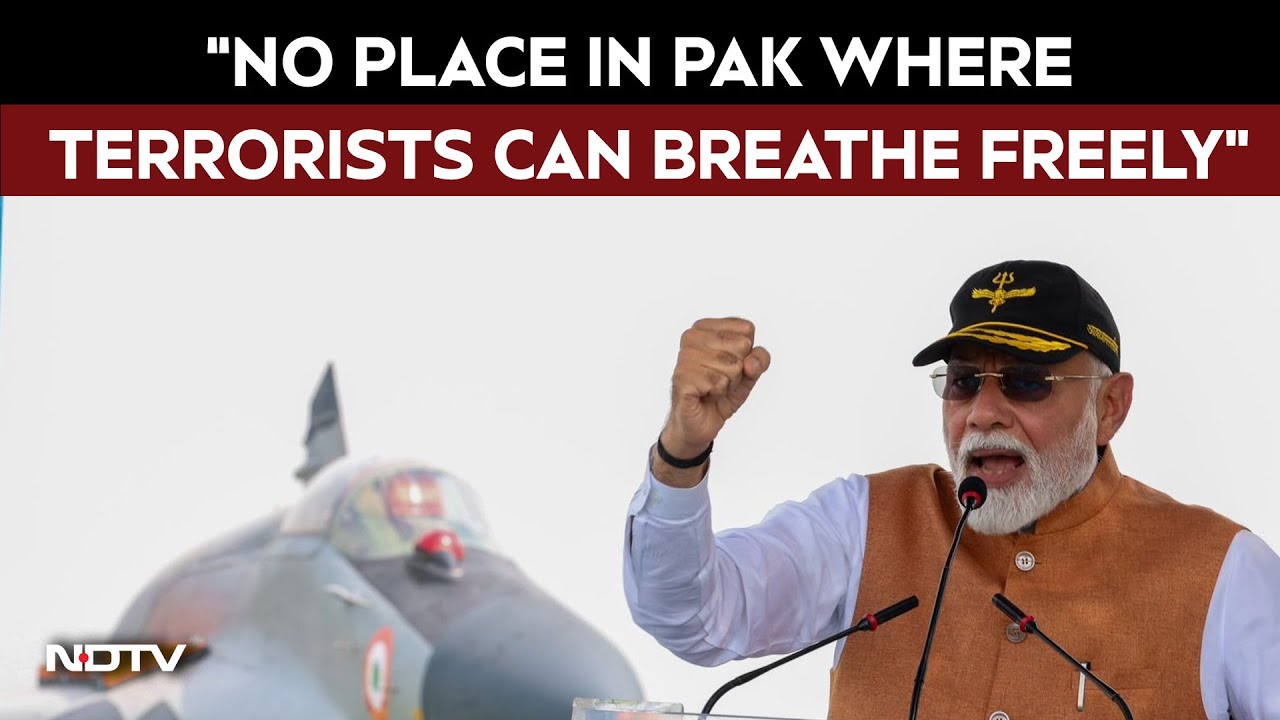 "No Place In Pak Where Terrorists Can Breathe Freely": PM Modi