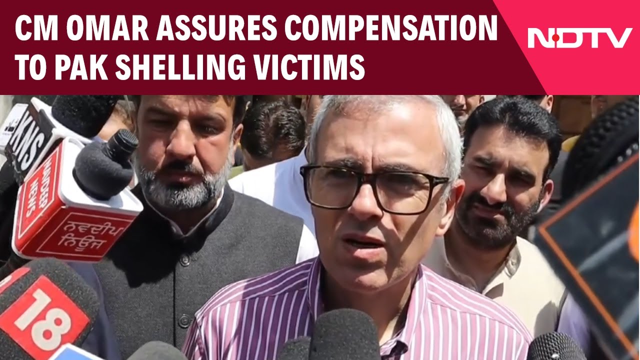 CM Omar Assures Compensation To Victims Of Heavy Pak Shelling