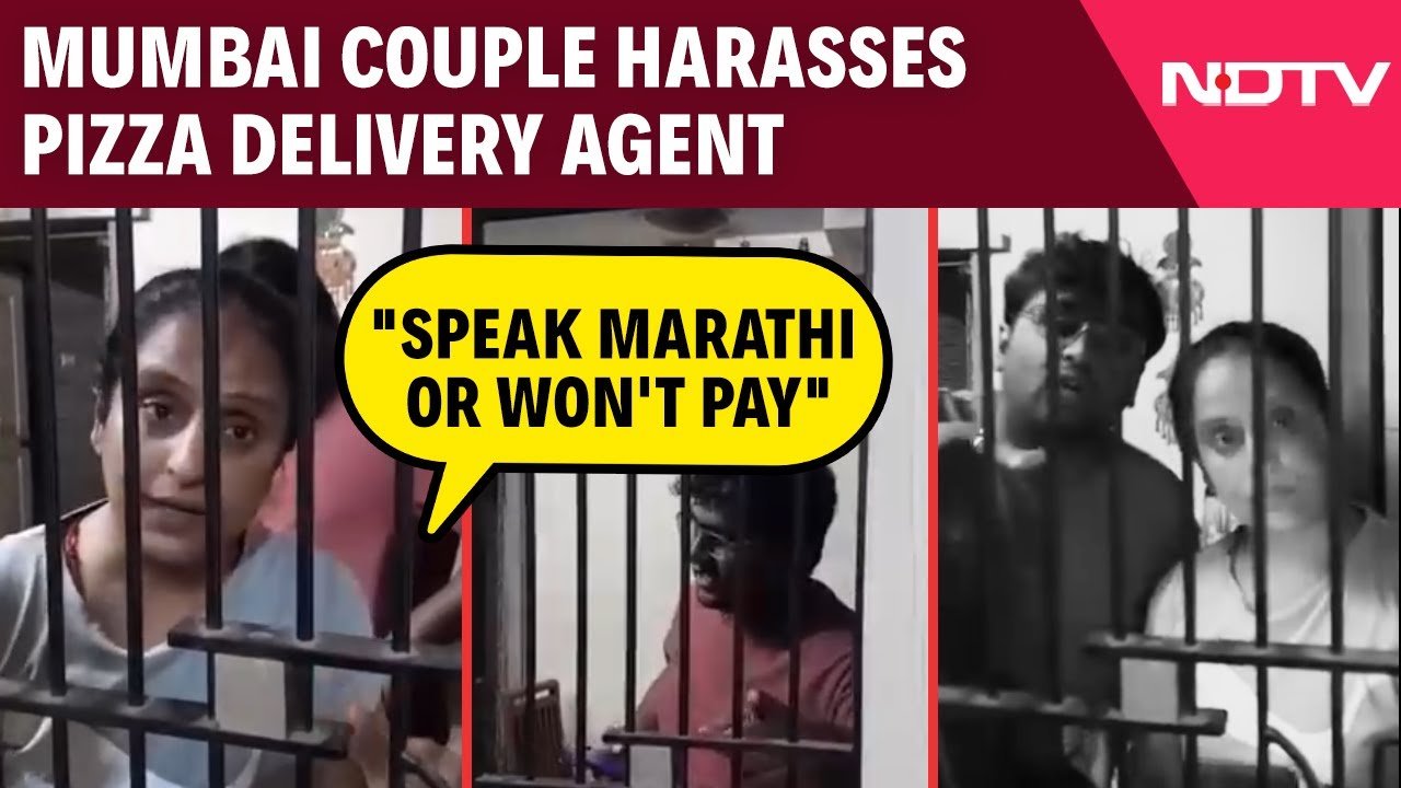 Mumbai Couple Harasses Pizza Delivery Agent: "Speak Marathi Or Won't Pay"