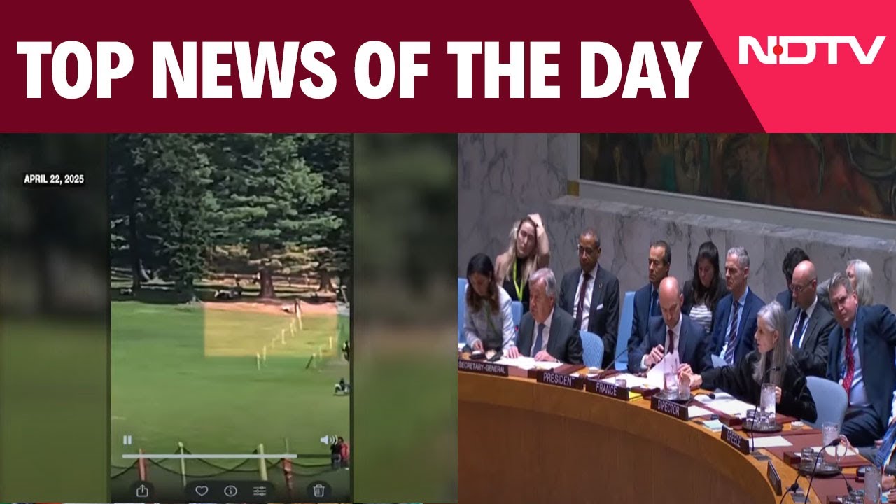 Pahalgam Terror Attack | Pahalgam Issue At UNSC | Top News Of May 14, 2025