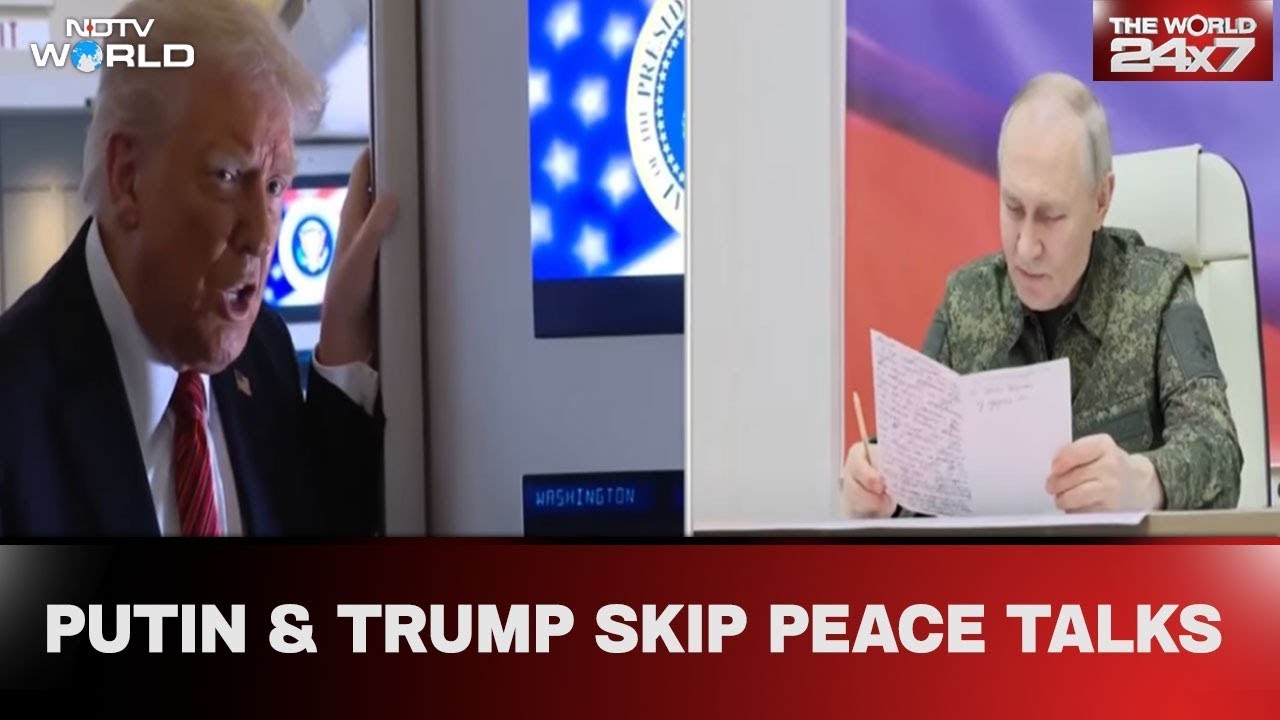 Putin, Trump To Skip Ukraine's Peace Talks That Russian Leader Proposed