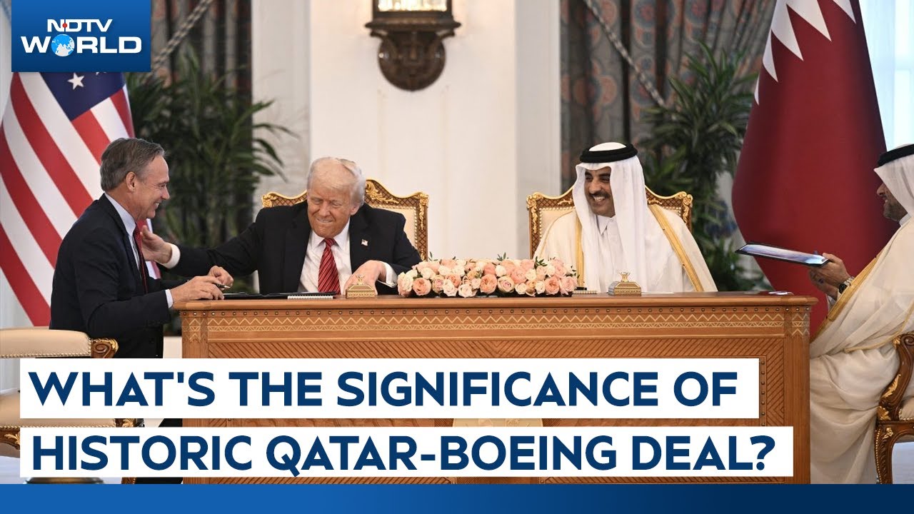 Boeing Inked $96 Billion Deal With Qatar, How Trump Helped With The Order?