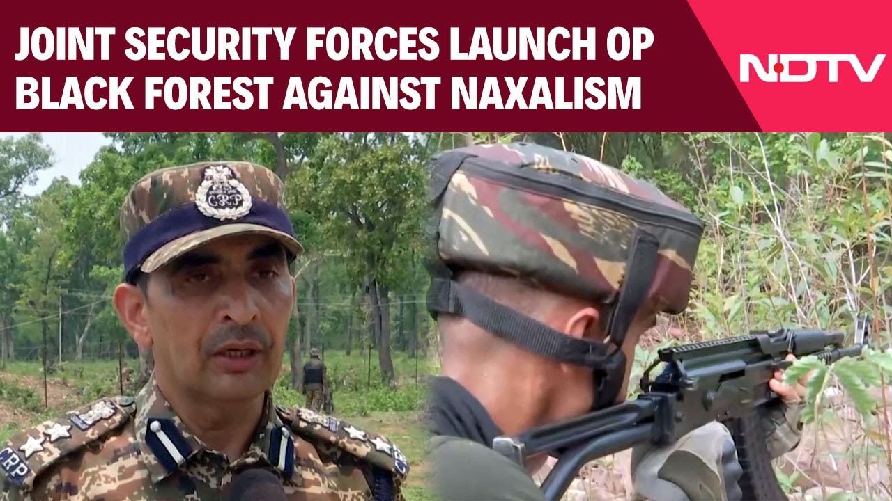 Chhattisgarh-Telangana Border: Joint Security Forces Launch Op Black Forest Against Naxalism