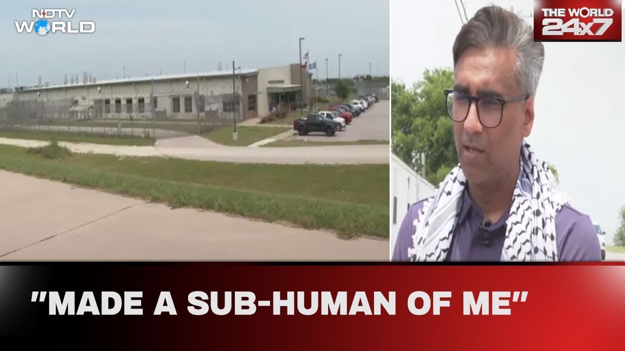 'Wrist, Ankles, Body Chained': Indian Scholar Recounts Torture In US Detention