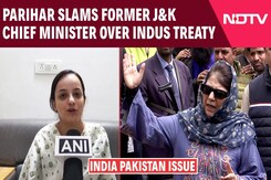 Mehbooba Mufti News | Shagun Parihar Slams Mehbooba Mufti Over Remarks On Indus Treaty Mehbooba Mufti News | Shagun Parihar Slams Mehbooba Mufti Over Remarks On Indus Treaty