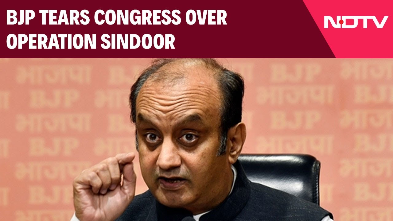 "Opposition Is Questioning The Military," BJP Slams Congress For Questioning Op Sindoor
