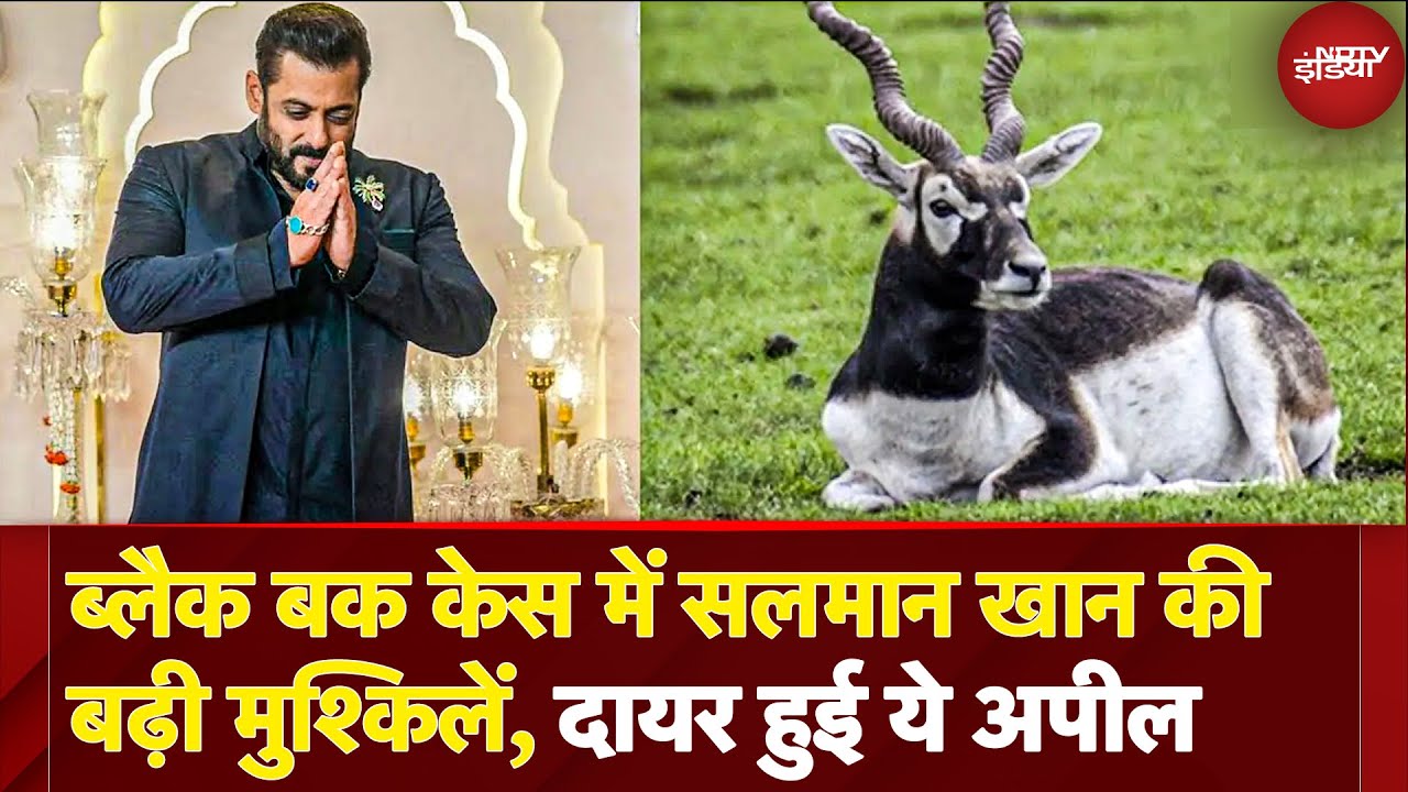 Salman Khan की बढ़ी मुश्किलें, Black Buck Case में Rajasthan Government ने दायर की अपील | Top News