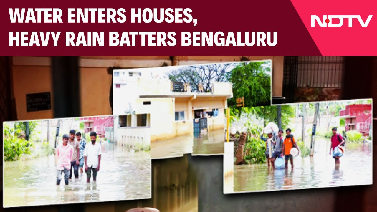 Bengaluru Rain News | Downpour Batters 'silicon Valley Of India' Bengaluru