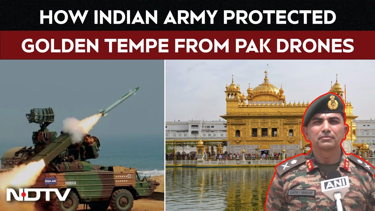 2025 India Pakistan Conflict | How Indian Army Protected Amritsar's Golden Temple From Pak's Attack
