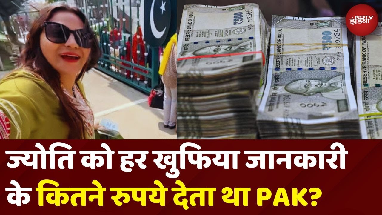 Pakistan की जासूस Jyoti Malhotra को हर खुफिया जानकारी देने के लिए कितने रुपए मिलते थे? | Hisar