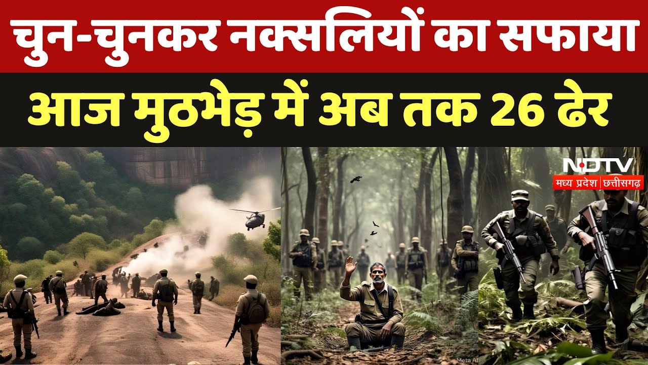 Narayanpur Naxal Encounter में 26 से ज्यादा नक्सली ढेर, फंस गए Basavaraju और दो बड़े Commander!