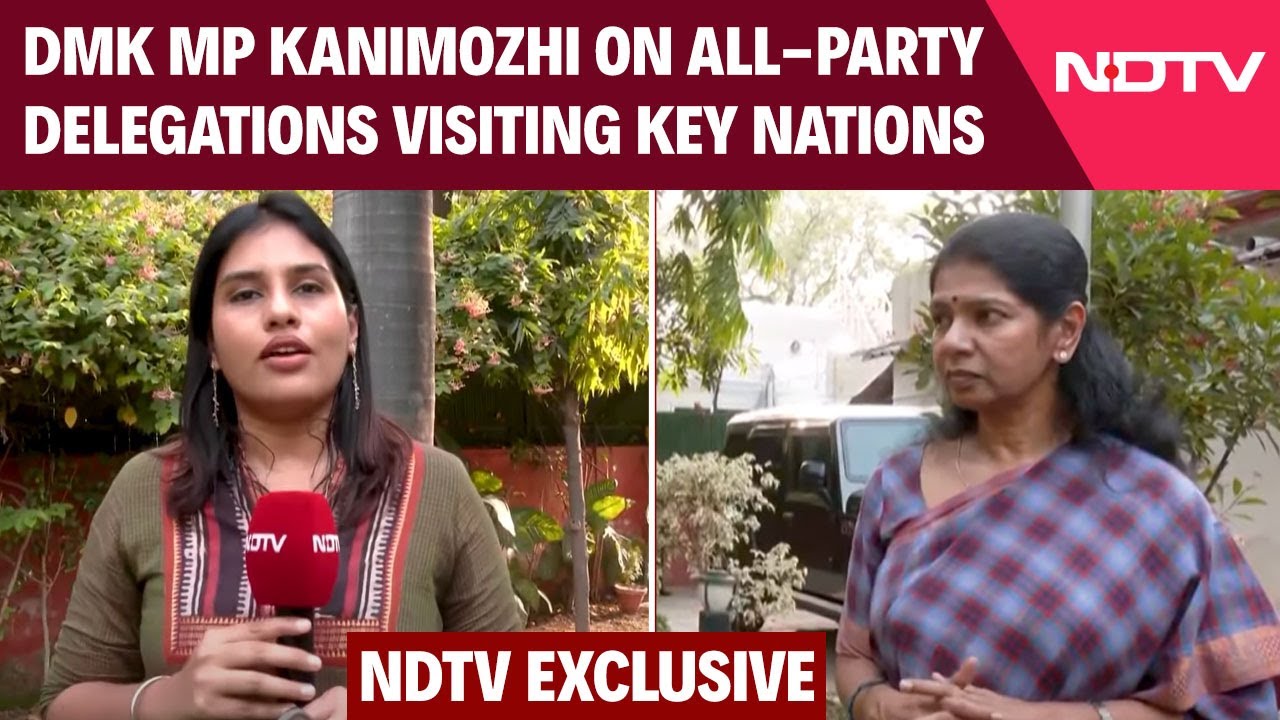 Operation Sindoor | DMK MP Kanimozhi On All-Party Delegations Visiting Key Nations