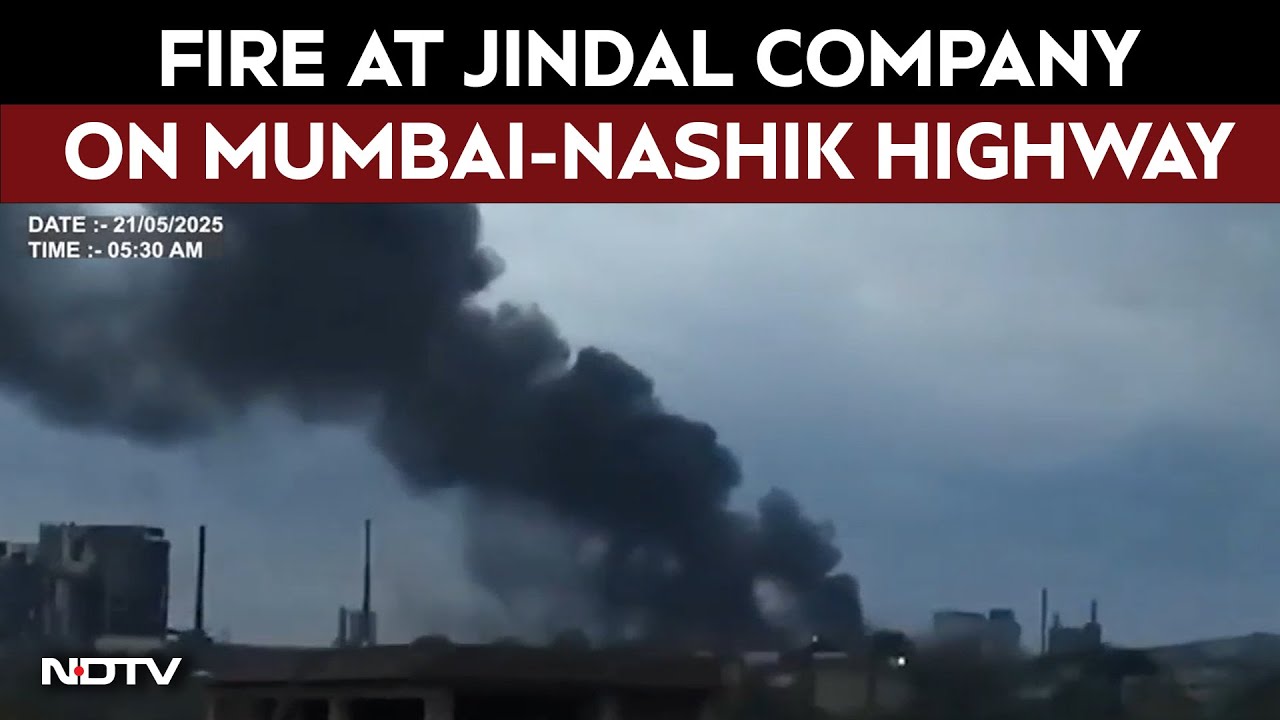 Video: Maharashtra Fire | Fire At Jindal Company On Mumbai-Nashik Highway
