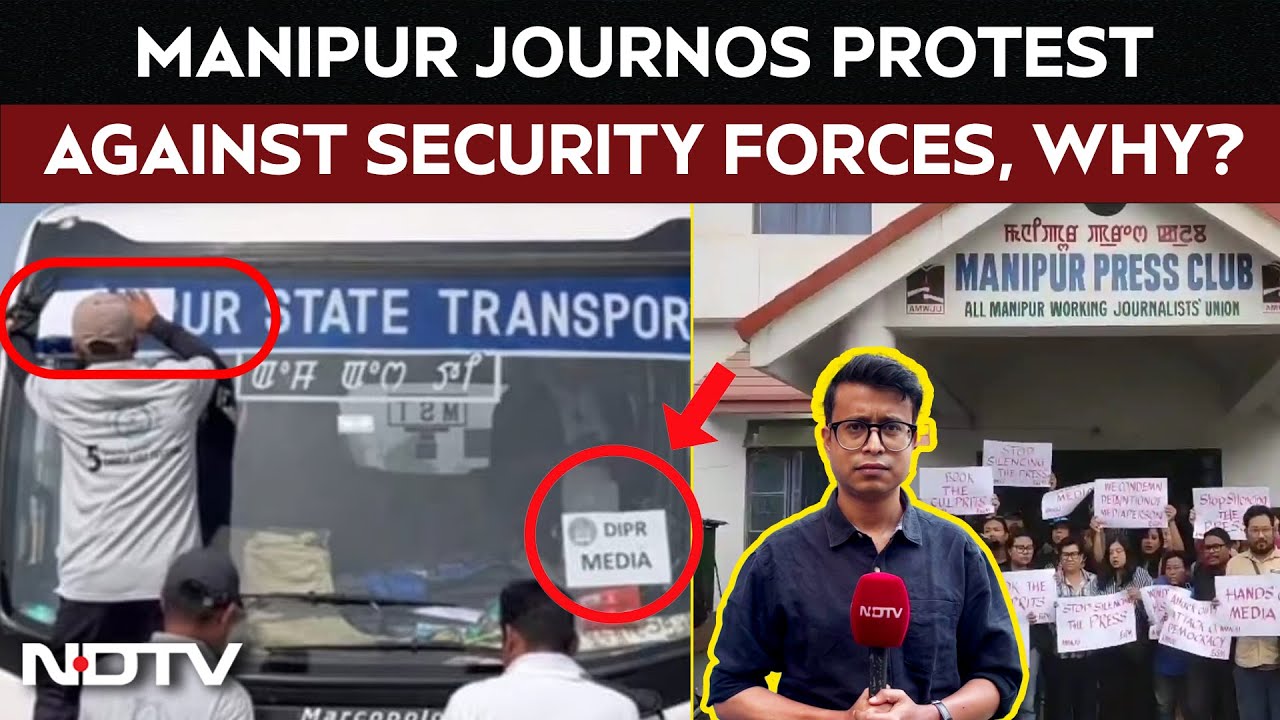Video : Manipur Journalists Call For Media Blackout Over MST Bus Row, Guv Orders Probe