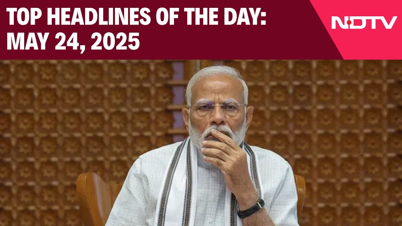 PM Modi To Chair 10th Niti Ayog Meet Today | Top Headlines: May 24, 2025