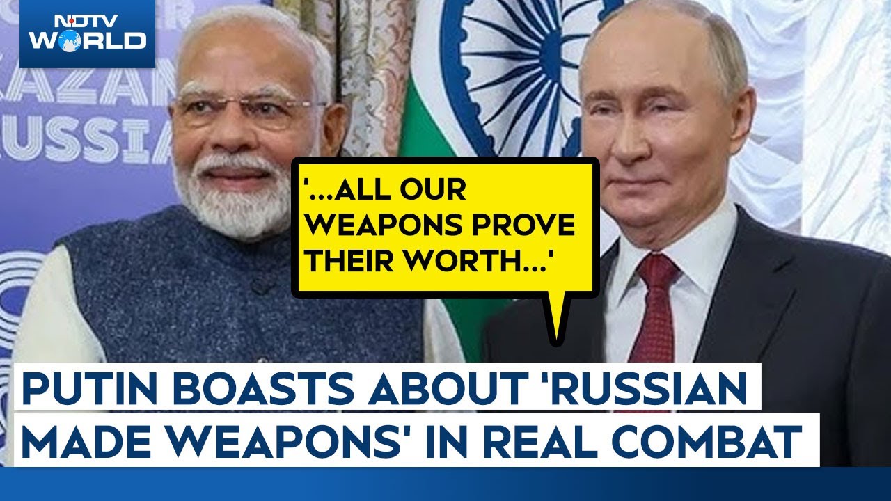 Vladimir Putin | Putin Boasts About ‘Russian Made Weapons’ In Real Combat002