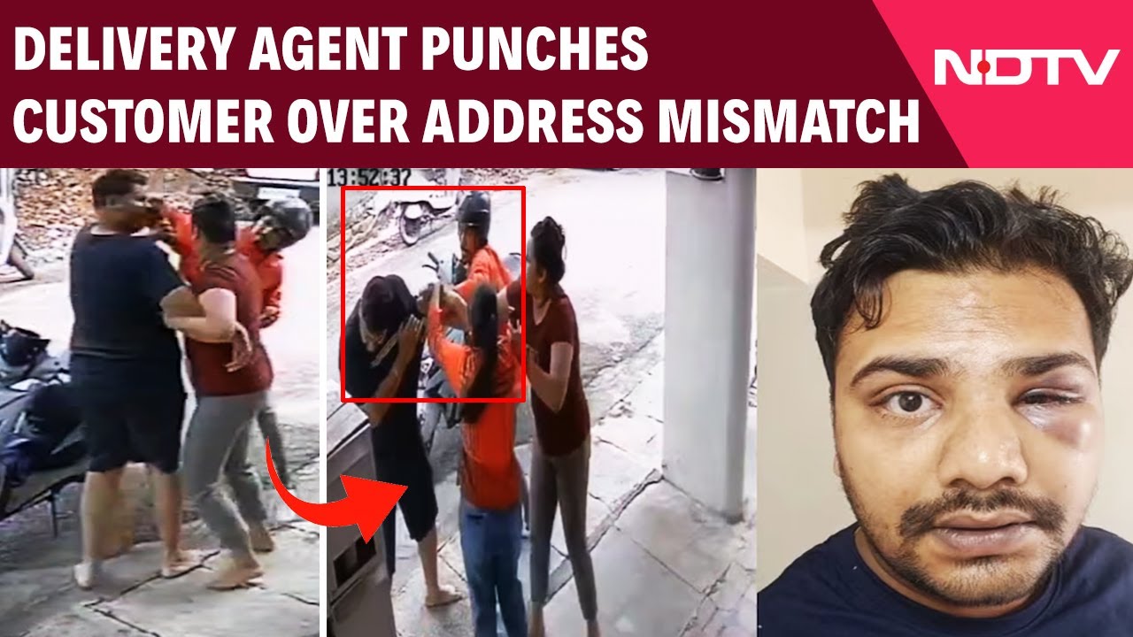 On Camera, Zepto Delivery Agent Punches Customer