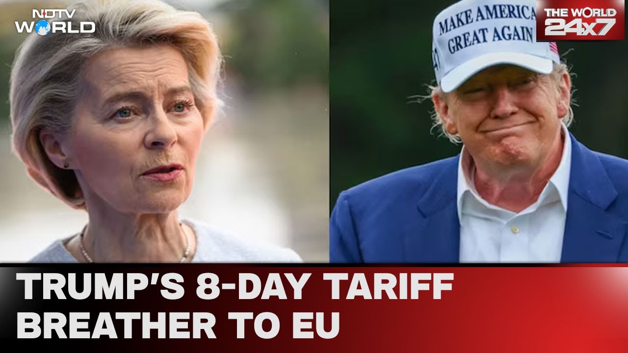 Video : US President Trump Extends Deadline For 50% Tariffs On EU Goods