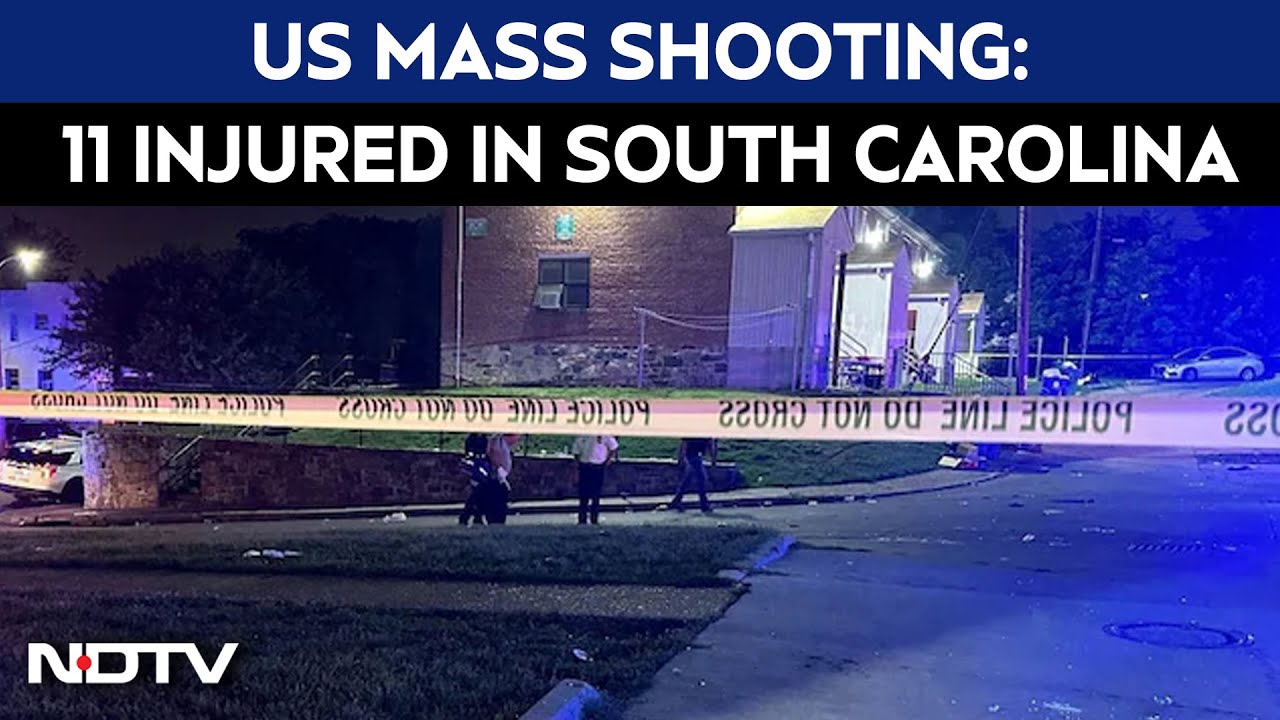 Video : Mass Shooting In South Carolina Leaves 11 Injured