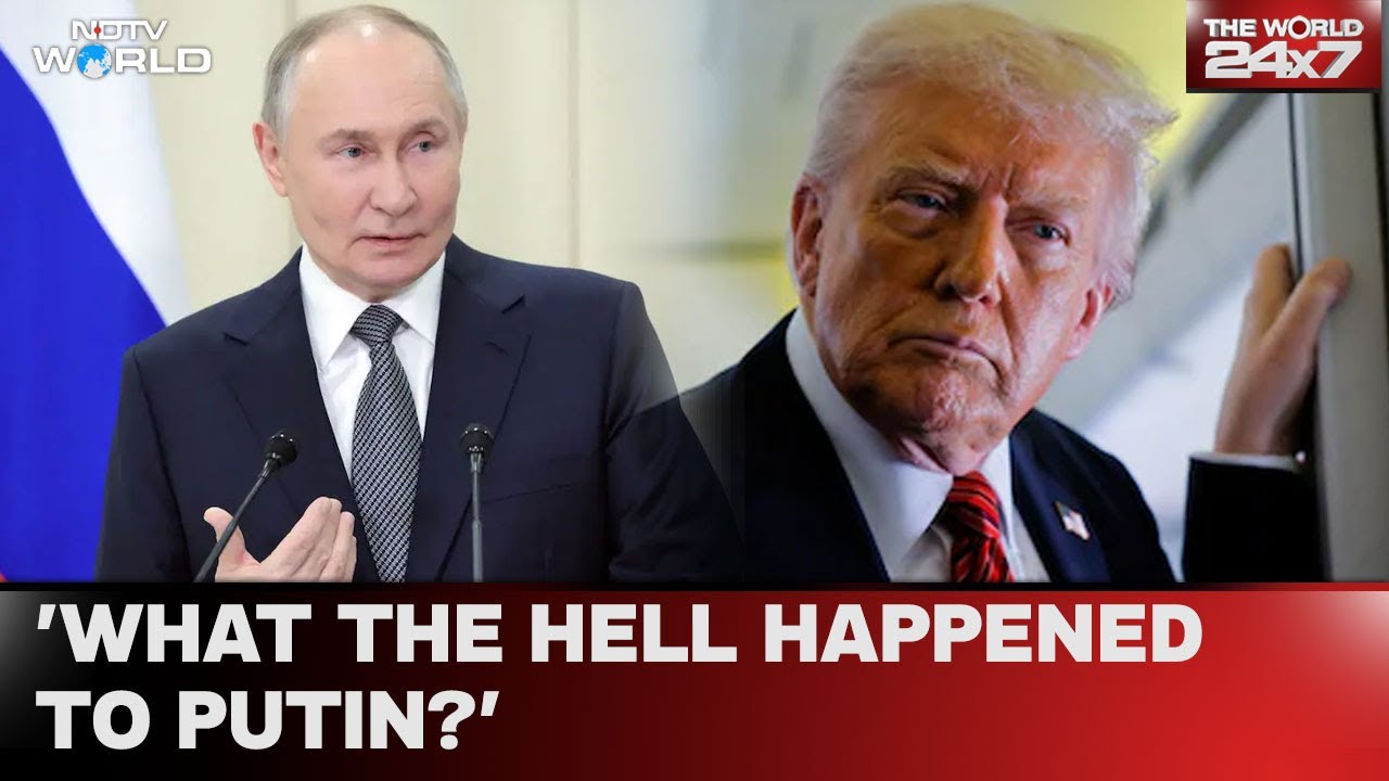 Video : Trump On Putin | Despite Siding With Russia, Trump Fumes After Putin's Deadly Airstrike On Ukraine