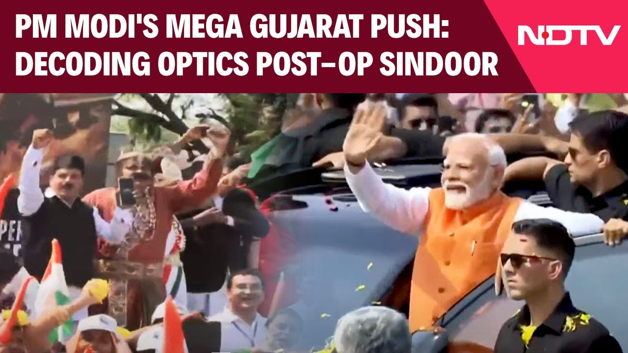 Video: PM's Mega Guj Push: Decoding Development Drive, Optics On Ground Post-Op Sindoor