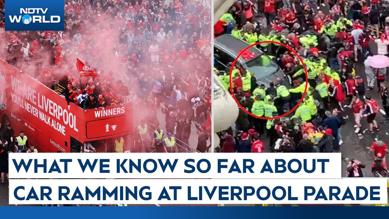 Liverpool Incident | 47 Injured As A Car Rams Into Fans During Liverpool's Victory Parade In England