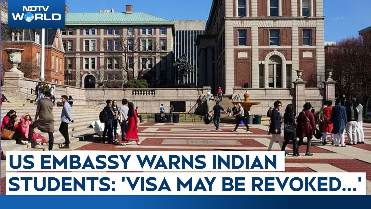 'Visa May Be Revoked If You Skip Classes': US Embassy Warns Indian Students