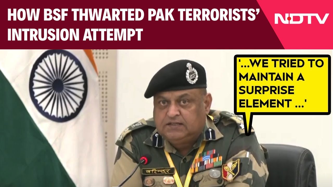 Video: Operation Sindoor | How BSF Foiled Pak Terrorists' Intrusion Attempt From Looni Terror Launch Pad