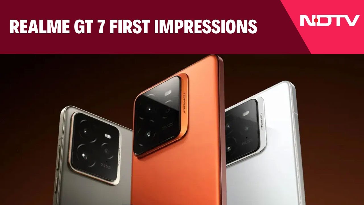 Realme GT 7 First Impressions: 7000mAh Battery + Flagship Power!