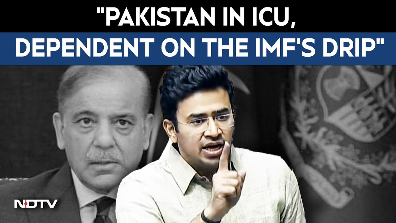 "Pakistan In ICU, Dependent On IMF's Drip": Tejasvi Surya Tears Into Pak