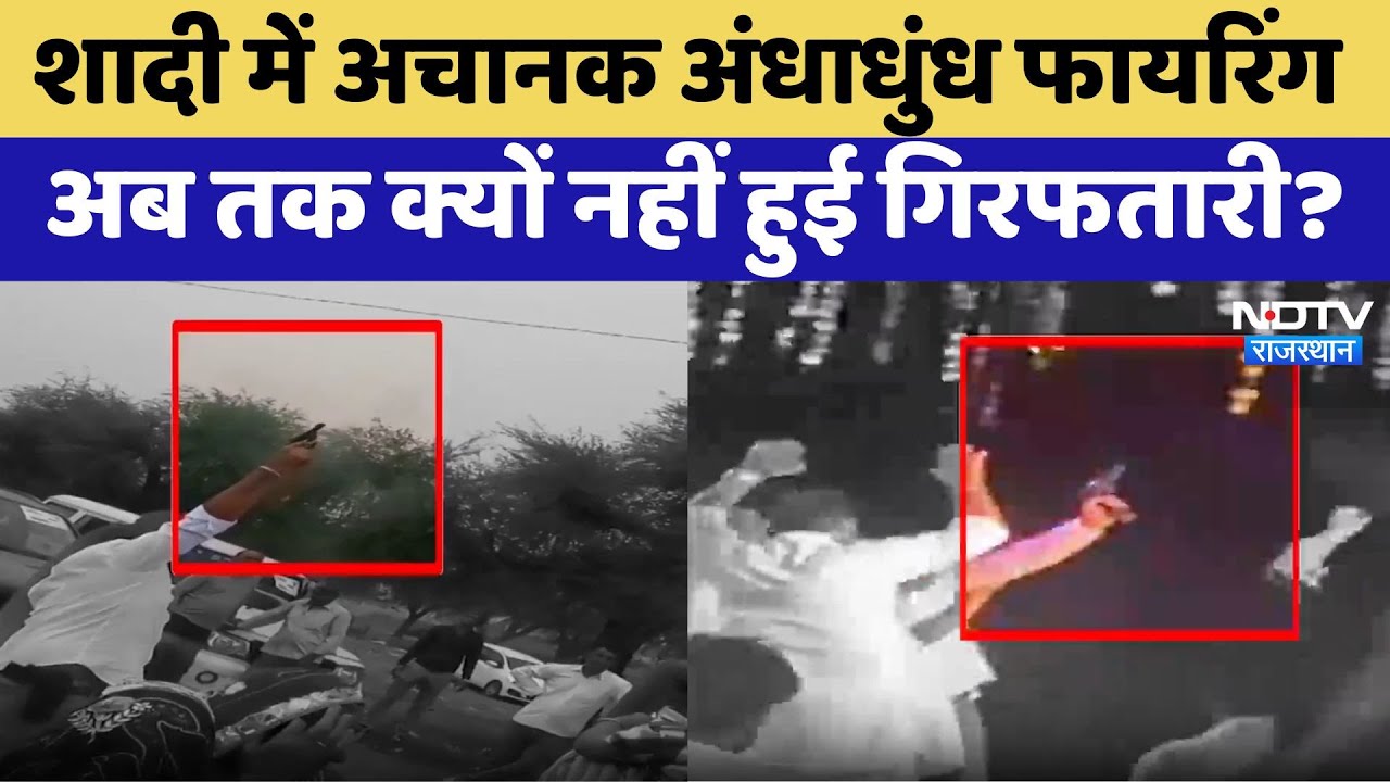 Jhunjhunu News:शादी में अचानक अंधाधुंध Firing,अब तक क्यों नहीं हुई गिरफतारी? | Top News|Viral Video