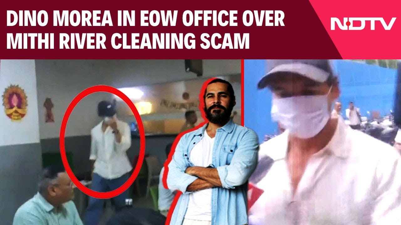 Dino Morea Reaches Mumbai's EOW Office For Questioning On Mithi River Cleaning Scam