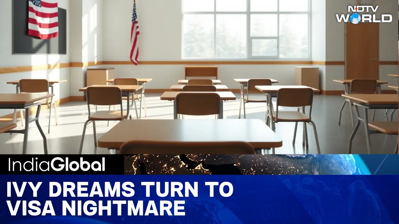 Video: Indian Students In US | Indian Students Face Uncertain Future: Is The American Dream Fading?